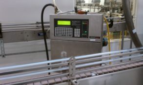 2000 Videojet Ink Jet Coder, Model Excel 170i, S/N 002150040WD with One Head