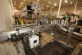 2007 Label-Aire 2-Station Inline Labeler, Model 3115-2000 7 inch 12 inch RH, S/N 0288450706 with