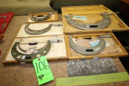 Assorted Micrometers - (3) Mitutoyo 5 - 6