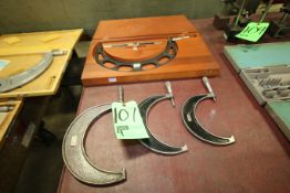 Assorted Micrometers - (3) Mfg. by Starrett #226 - 4