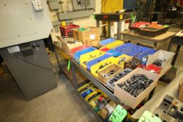 Machinist Hold Down Bolts and Other Hardware including (2) Carts
