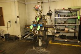 MSC Vertical Milling Machine, S/N 441512 with Aprox. 48