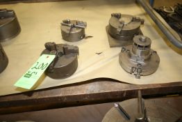 (4) Pc. - 3-Jaw Chucks