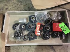 Lot of 24 assorted bearings