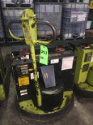 CLARK Electric Pallet Jack, 4000lb capacity - Model #P60C, Serial # P465-0284-5730FA -- (LOCATED