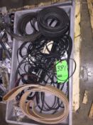 Lot of Several Belts Toothed Belts (LOCATED IN IOWA, FOB INCLUDED WITH SALE PRICE, ADDITIONAL