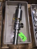 SS Air Actuated Valve with Some Fittings(LOCATED IN IOWA, FOB INCLUDED WITH SALE PRICE, ADDITIONAL