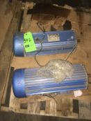 Lot of 2 DC Motors 3HP, 1750 RPM, 14 Amps, 180VDC(LOCATED IN IOWA, FOB INCLUDED WITH SALE PRICE,