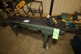 Hytrol Approx.. 6 ft. L Power Belt Conveyor with Approx.. 10