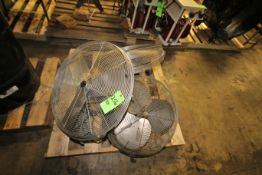 TPI Wall Mounted Circulating Fans - (2) 30