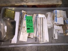 Lot of two trays belt fasteners