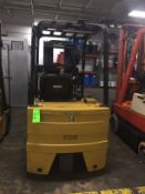 Caterpillar Electric Forklift Truck (unit 54) Model #FC40, Serial #5FB02394 side shift - Operational