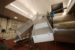 Aprox. 7 ft. L S/S Outfeed Power Conveyor System/Tote Loading Station with 31