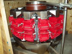 2008 Multipond 14-Bucket Rotary Scale S/S Scale System, Type MP1412-FFC, S/N M2297, S/S Frame,