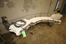 Portable Cleated Conveyorwith Incline, Curve and Drive (FADP -- Located in New Mexico)