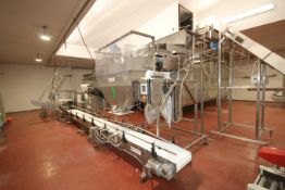 2011 Weigh Right 2-Drop Linear S/S Scale System, Model BDC-3602C, S/N 20110073, S/N ECP00604,