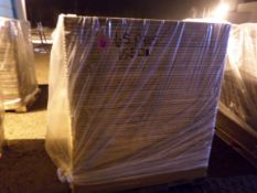 (65) Baking Pans with 3 x 3 Pizza Molds, 11-3/4”, Features Anti Climb Seamless Rims