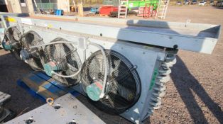Imeco 4-Fan Ammonia Blower, Model USB-330S-464H S/N 5617-6LH with Drain Pan (Tag #1151799)