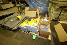 Dock Leveler Controls includes (3) Power Ramp Control Panels, Components to Dock Lock System