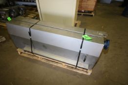 S/S Dough Cross Roller with Product Opening Aprox. 46