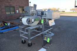 Integrated Design Technology Cheese Shredder, Model SHR-0200, S/N 181-1000 with Conveyor, Push Arm
