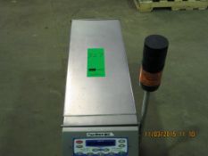 Loma Systems IQ2 S/S Metal Detector Head, S/N MH35101 with Attached Light Wand and Aprox. 16