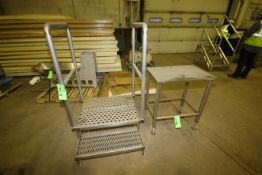 (2) Pcs. - (1) S/S Table and (1) Walk Platform