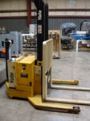 Yale ___  lb. Capacity ___ V Electric Walk-Behind Forklift, Model ERC060FCN36SE092, S/N N467371