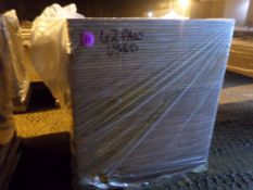 (62) Baking Pans with 3 x 3 Pizza Molds, 11-3/4”, Features Anti Climb Seamless Rims,