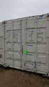 20' Steel Container, Double Door,