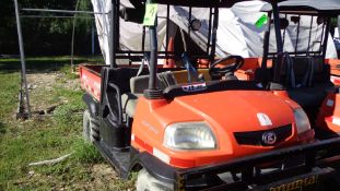 2008 Kubota Utility Vehicle, Model K-RTV-900A, S/N 96723, Diesel Powered, 1,622 Hours