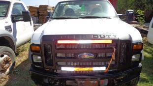 2008 Ford F-450 XL Super Duty Single Cab Truck, 4x4, V8 Power Stroke Turbo Diesel Engine,