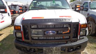 2008 Ford F-550 Super Duty Single Cab Truck, 4x4,V8 Power Stroke Turbo Diesel Engine, Automatic