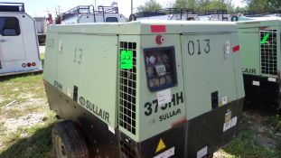 Sullair Portable Compressor, Model 375 HH JD3, S/N CS-013 / 200811050071, 375 CFM @ 200 PSIG, CAT