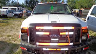 2009 Ford F-550 XL Super Duty Single Cab Truck,4x4, 6.8 L Triton V10 Gas Engine, Automatic
