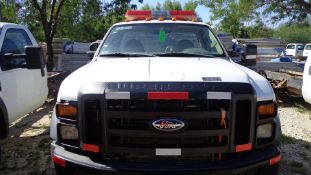 2009 Ford F-550 XL Super Duty Single Cab Truck, 4x4,6.8 L Triton V10 Gas Engine, Automatic