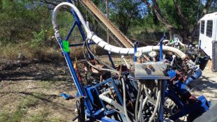 Canterra CH730S Seismic Drill Rig, S/N 3922562861, Rubber Track Driven, Previously Used for