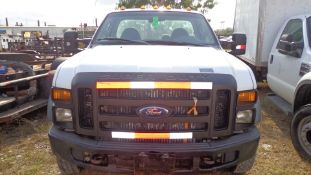 2008 Ford F-550 XL Super Duty Single Cab Truck,4x4, V8 Power Stroke Turbo Diesel Engine, Automatic