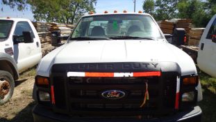 2009 Ford F-550 XL Super Duty Single Cab Truck,4x4, 6.8 L Triton V10 Gas Engine, Automatic