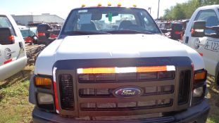 2009 Ford F-550 XL Super Duty Single Cab Truck,4x4, 6.8 L Triton V10 Gas Engine, Automatic