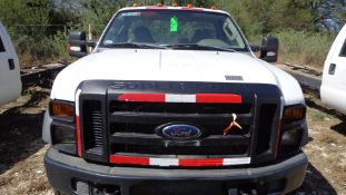 2009 Ford F-550 XL Super Duty Single Cab Truck,4x4, 6.8 L Triton V10 Gas Engine, Automatic
