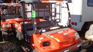 2008 Kubota Utility Vehicle, Model K-RTV-900A, S/N 28151, Diesel Powered, 6,583 Hours