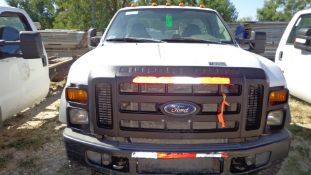 2009 Ford F-550 XL Super Duty Single Cab Truck,4x4, 6.8 L Triton V10 Gas Engine, Automatic
