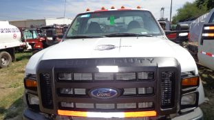 2009 Ford F-550 XL Super Duty Single Cab Truck,4x4, 6.8 L Triton V10 Gas Engine, Automatic