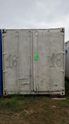 20' Steel Container, Double Door, Office Container
