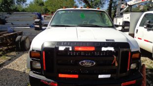 2008 Ford F-550 XL Super Duty Single Cab Truck,4x4, V8 Power Stroke Turbo Diesel Engine, Automatic