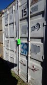 20' Steel Container, Double Door, Sold with Contents
