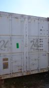20' Steel Container, Double Door, Sold with Contents