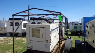 Kubota SQ -21-USA Generator Mounted with Kubota Diesel Engine, S/N 250006, 20.6 KVA, 120/240 V,