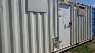 20' Steel Container, Sold with Contents